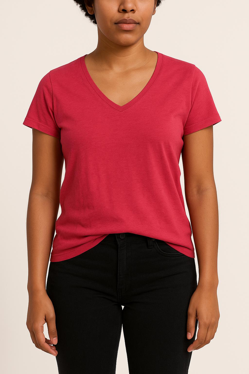 Tee-shirt Rose - Taille M/38 de la marque Majestic Filatures | PARAD56034 - Vendu par Paradigme - Image 1