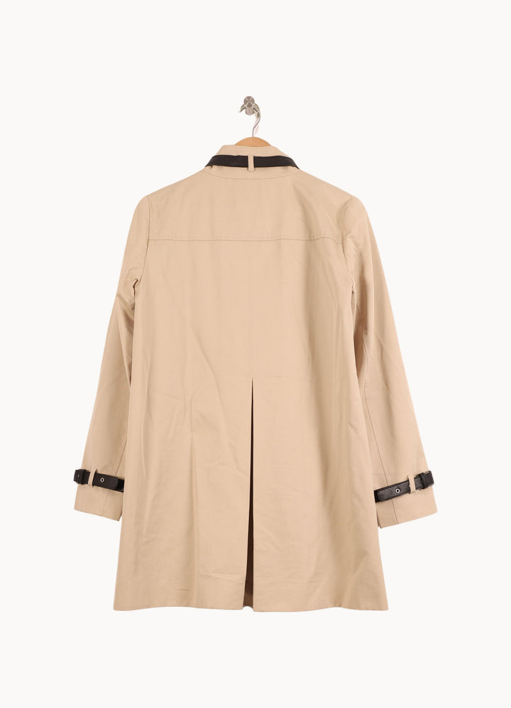 Trench Beige et Noir - Taille M/38 de la marque ZAPA | PARAD56035 - Vendu par Paradigme - Image 4