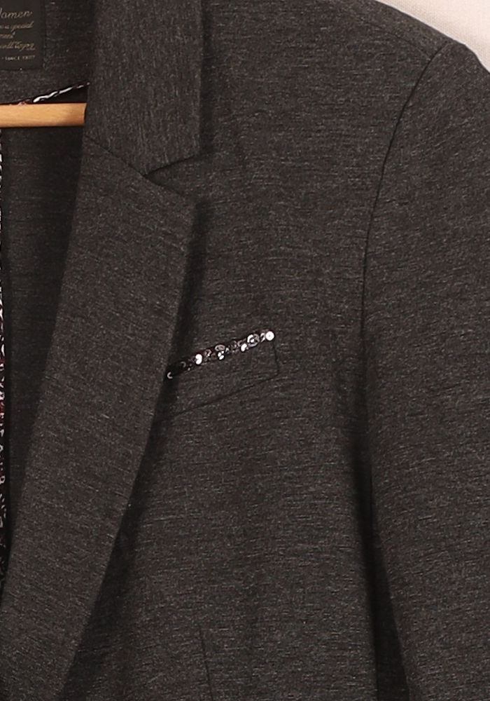 Blazer Gris - Taille XL/42 de la marque IKKS | PARAD56039 - Vendu par Paradigme - Image 3