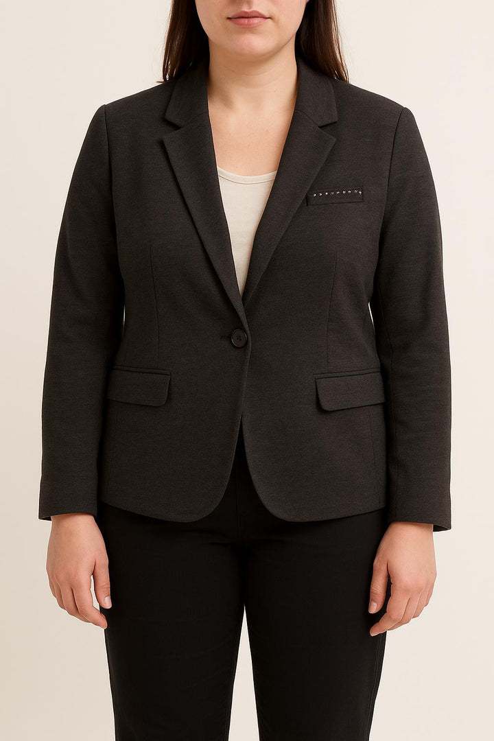 Blazer Gris - Taille XL/42 de la marque IKKS | PARAD56039 - Vendu par Paradigme - Image 1