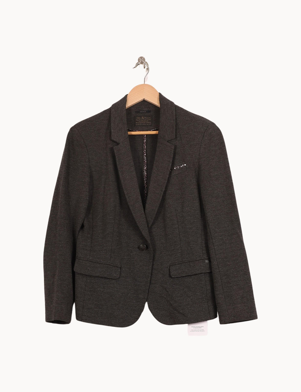 Blazer Gris - Taille XL/42 de la marque IKKS | PARAD56039 - Vendu par Paradigme - Image 2