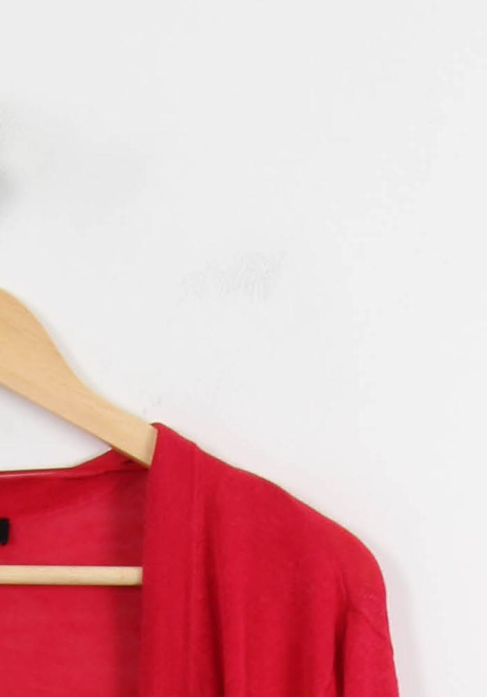 Cardigan Rouge - Taille XL/42 de la marque Caroll | PARAD56055 - Vendu par Paradigme - Image 3