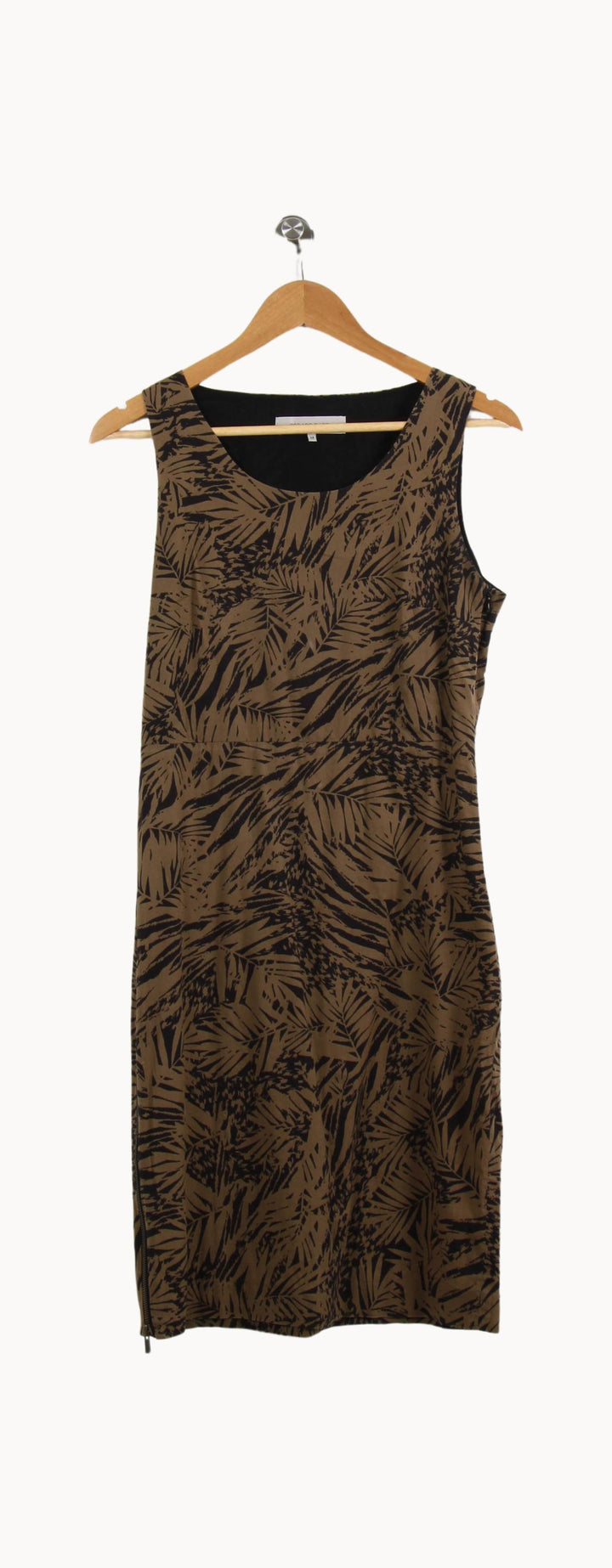 Robe Courte Marron et Noir - Taille M/38 de la marque Gerard Darel | PARAD56058 - Vendu par Paradigme - Image 2
