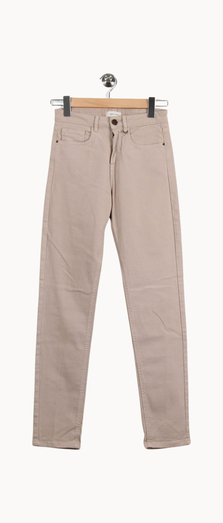Jean Beige - Taille S/36 de la marque Gerard Darel | PARAD56061 - Vendu par Paradigme - Image 2