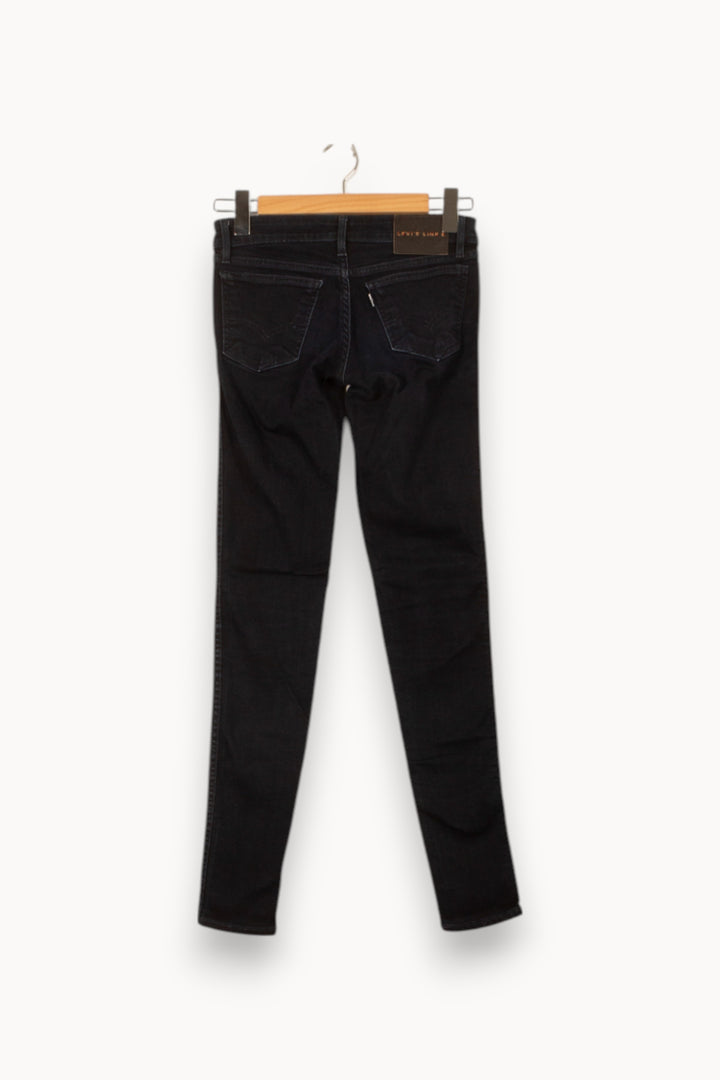 Jean Skinny Noir - Taille XS/34 de la marque Levi's | PARAD56067 - Vendu par Paradigme - Image 4