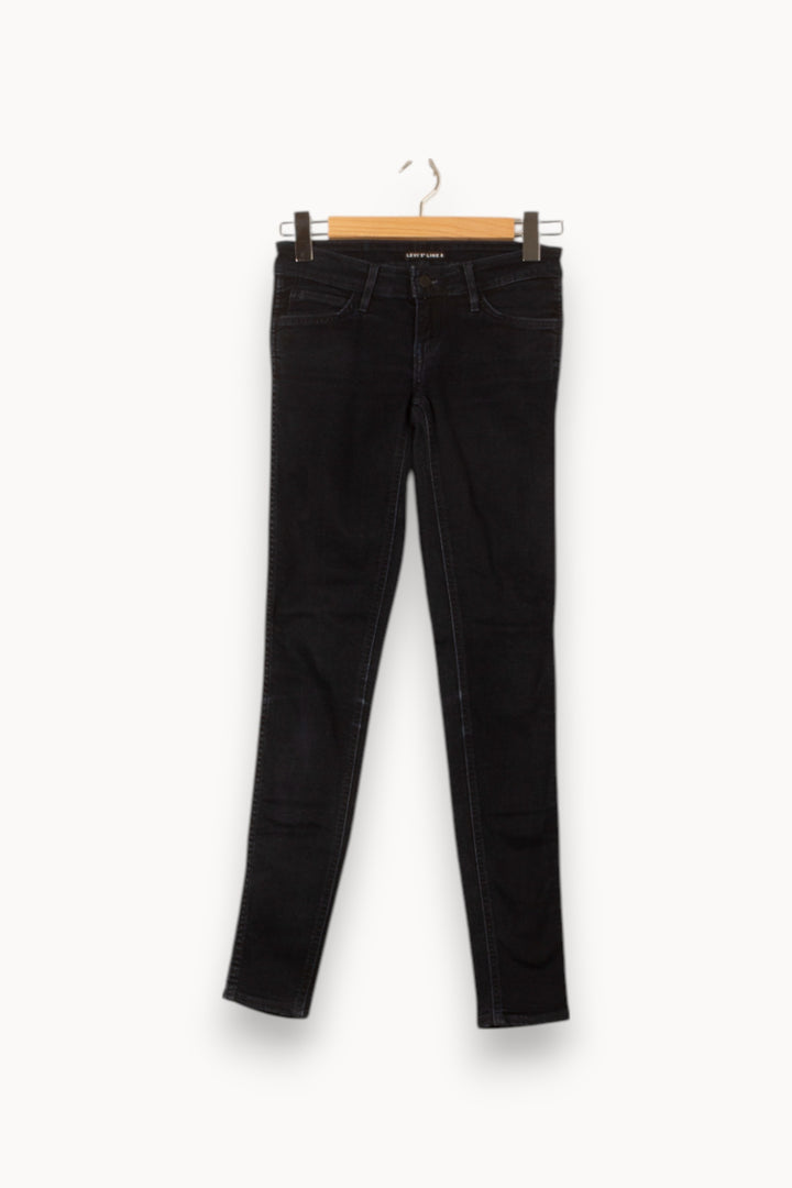 Jean Skinny Noir - Taille XS/34 de la marque Levi's | PARAD56067 - Vendu par Paradigme - Image 2