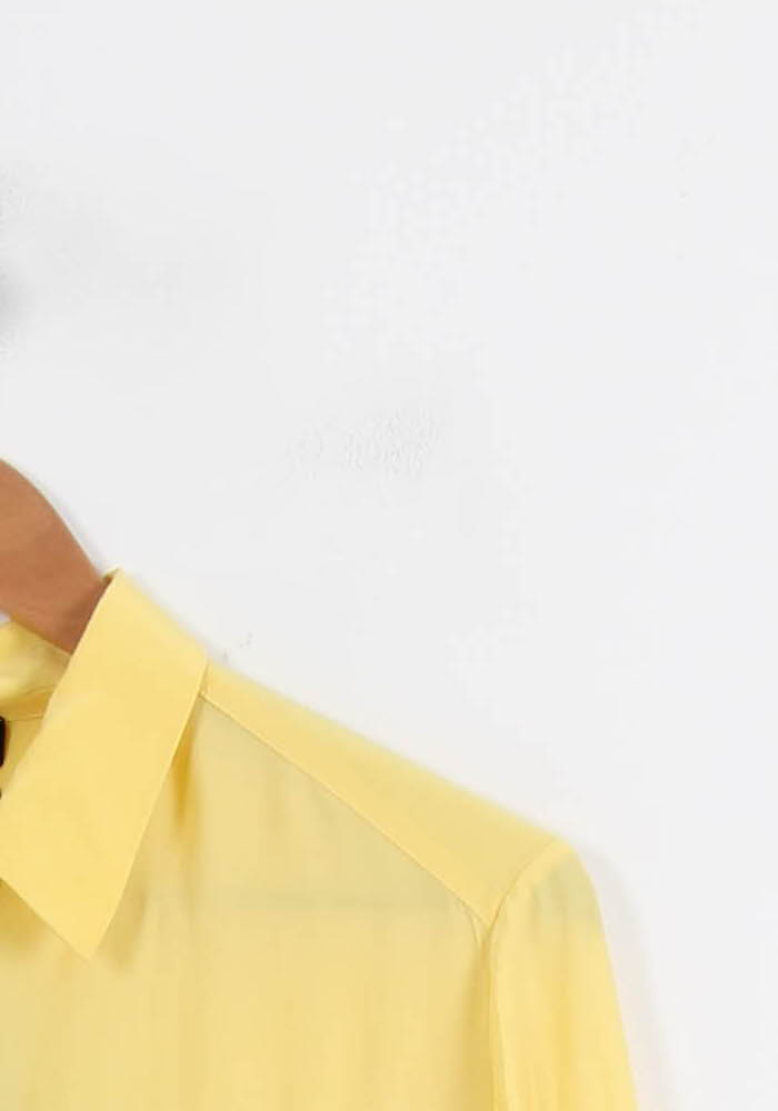 Chemise Jaune - Taille XXL/44 de la marque Caroll | PARAD56079 - Vendu par Paradigme - Image 3