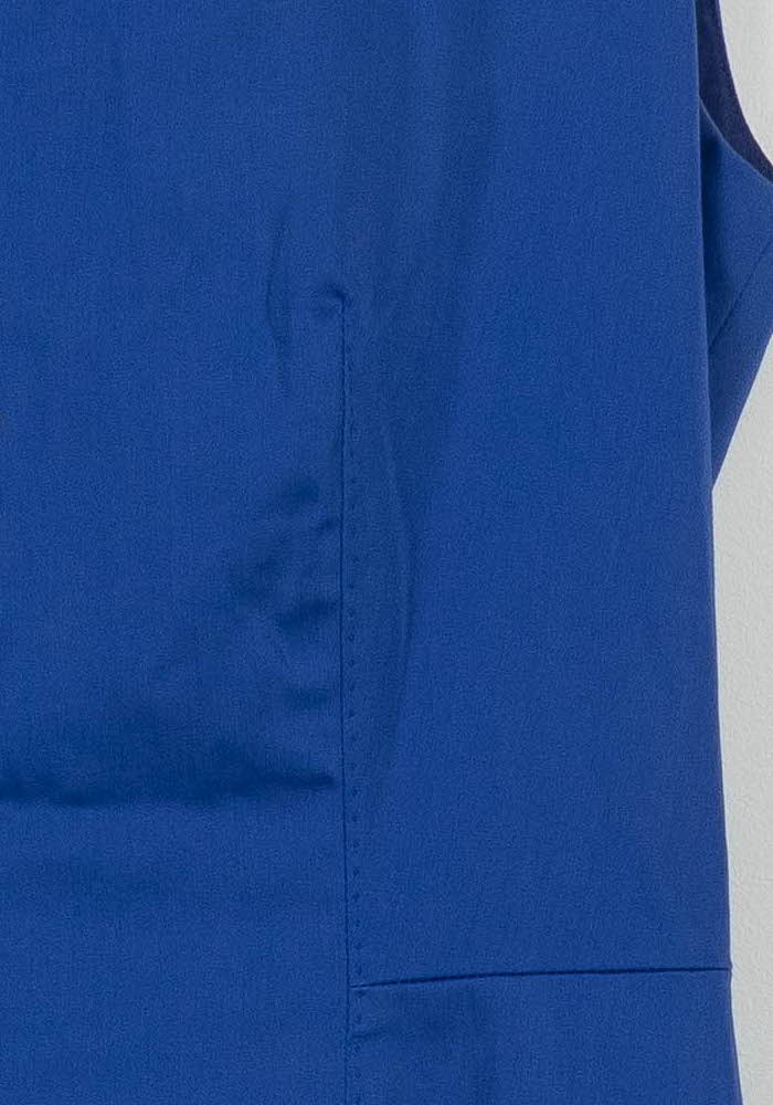 Robe Midi Bleue - Taille L/40 de la marque Max Mara | PARAD56087 - Vendu par Paradigme - Image 3