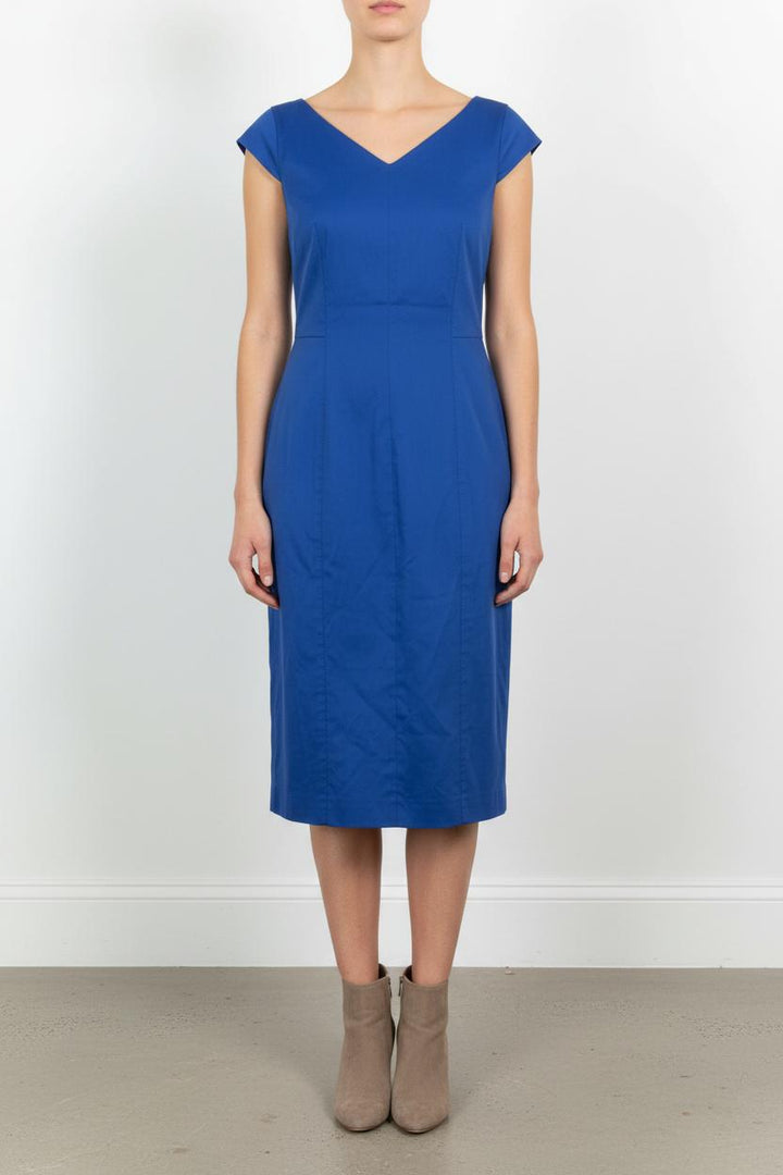 Robe Midi Bleue - Taille L/40 de la marque Max Mara | PARAD56087 - Vendu par Paradigme - Image 1