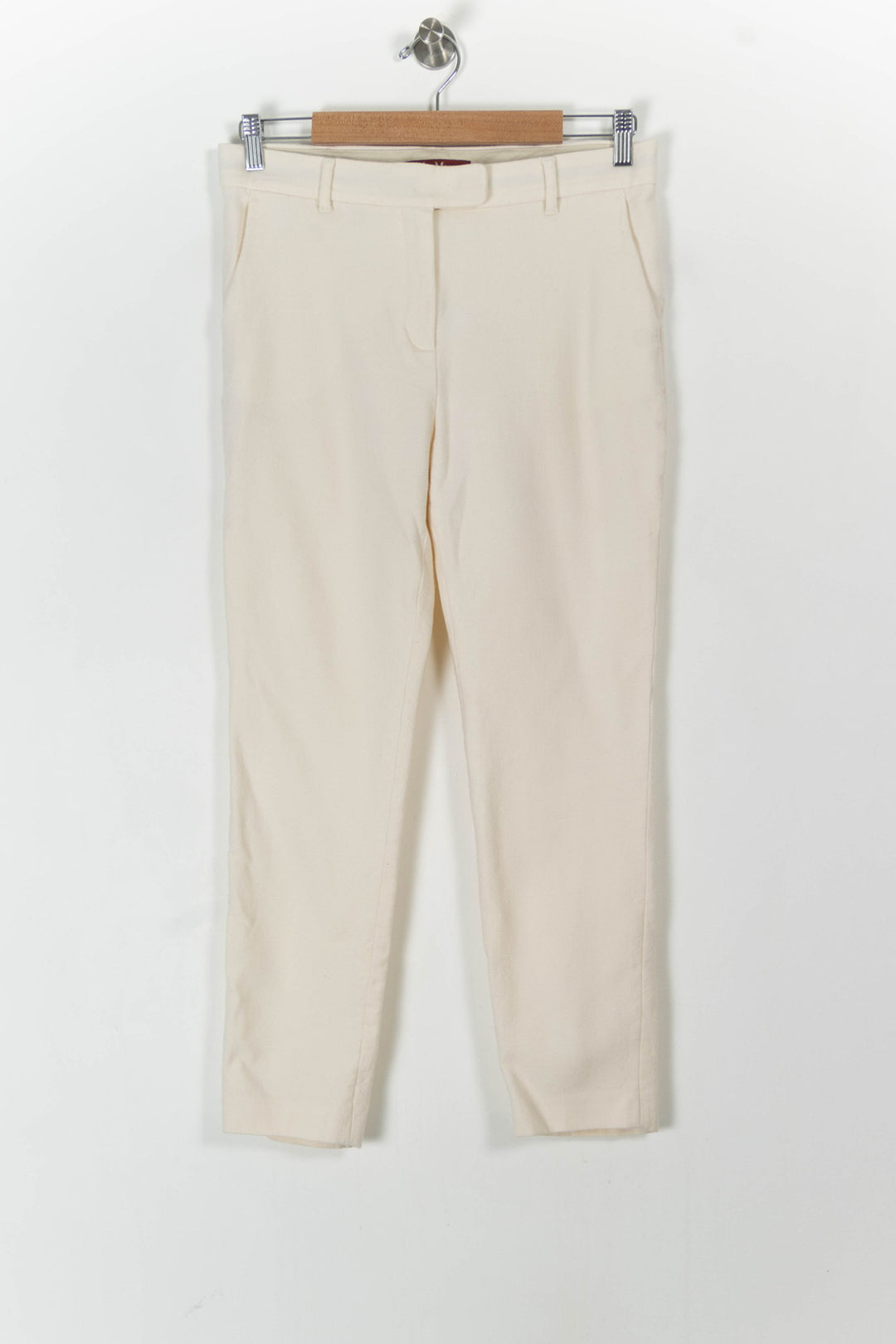 Pantalon Beige - Taille L/40 de la marque Max Mara | PARAD56090 - Vendu par Paradigme - Image 2