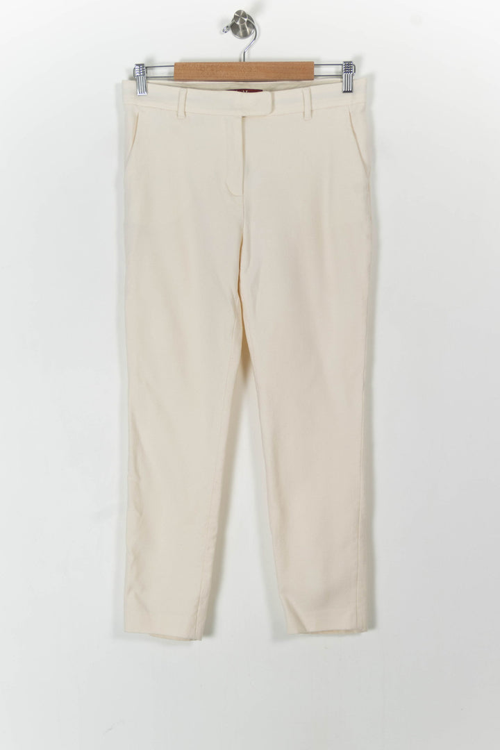 Pantalon Beige - Taille L/40 de la marque Max Mara | PARAD56090 - Vendu par Paradigme - Image 2