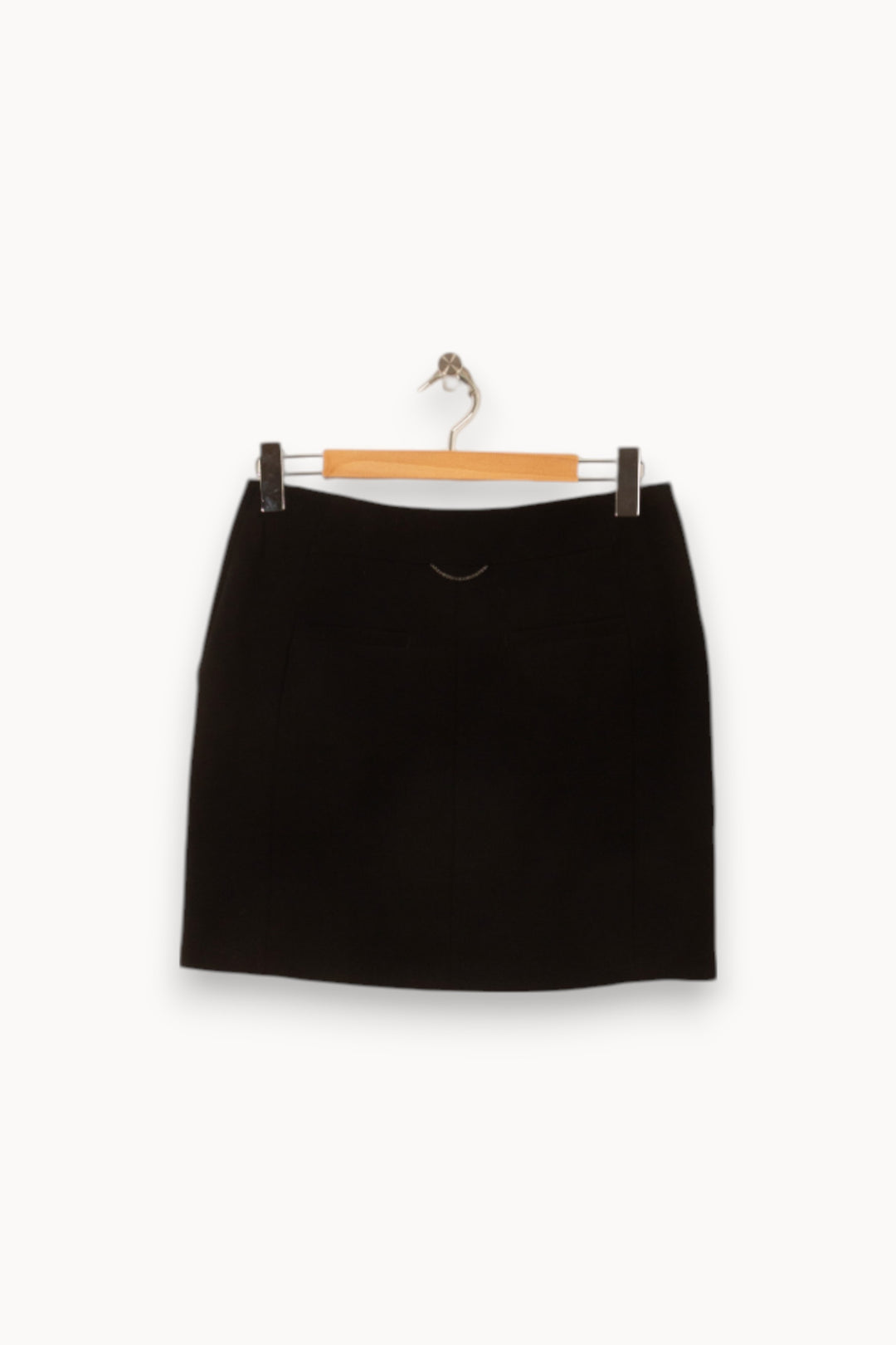 Jupe Courte Noire - Taille L/40 de la marque The Kooples - Sport | PARAD56094 - Vendu par Paradigme - Image 4