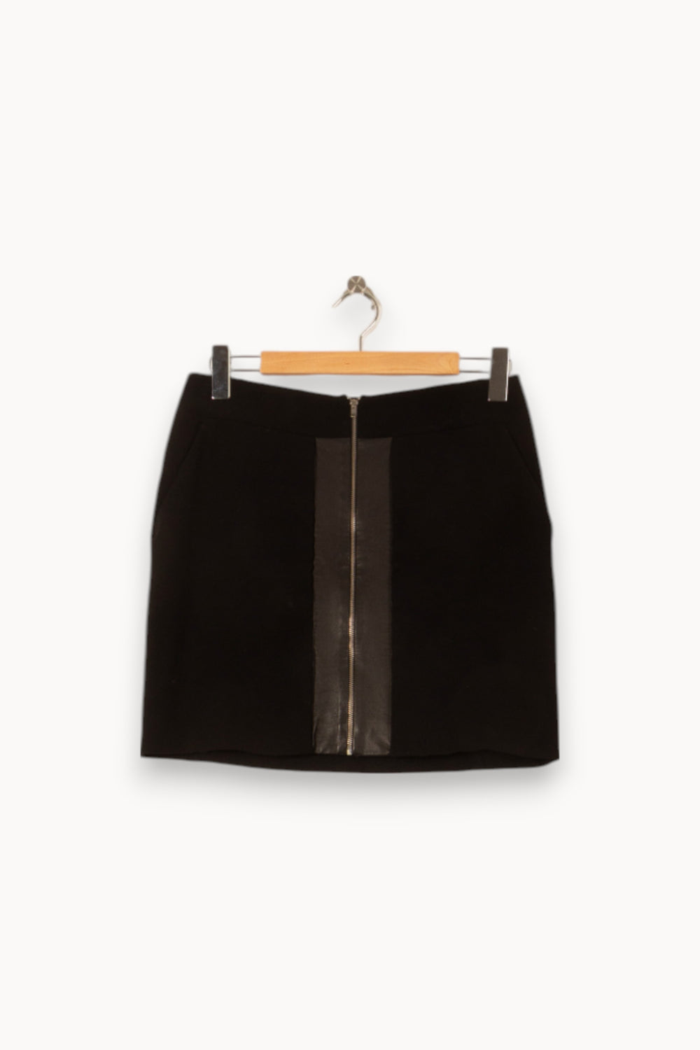 Jupe Courte Noire - Taille L/40 de la marque The Kooples - Sport | PARAD56094 - Vendu par Paradigme - Image 2