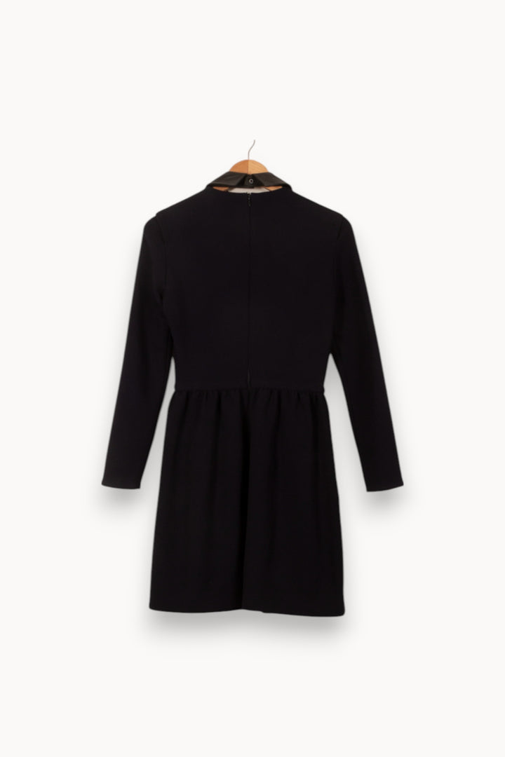 Robe Midi Noire - Taille L/40 de la marque Ganni | PARAD56098 - Vendu par Paradigme - Image 4