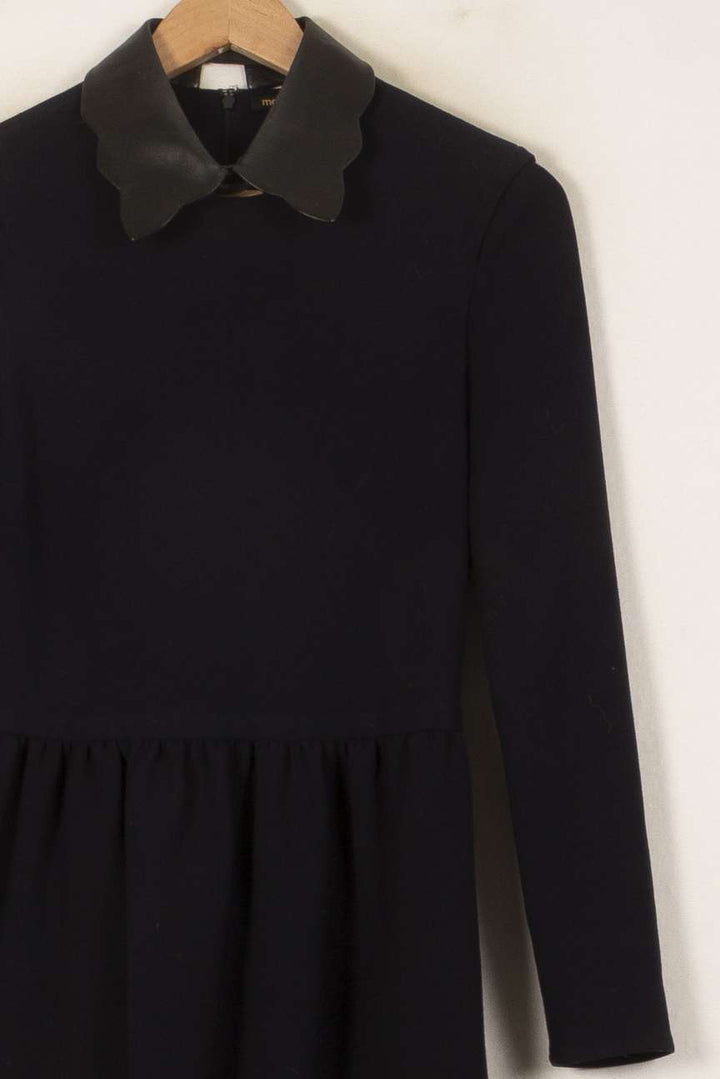 Robe Midi Noire - Taille L/40 de la marque Ganni | PARAD56098 - Vendu par Paradigme - Image 3