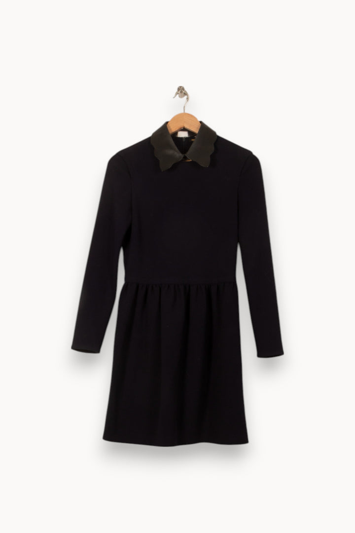 Robe Midi Noire - Taille L/40 de la marque Ganni | PARAD56098 - Vendu par Paradigme - Image 2