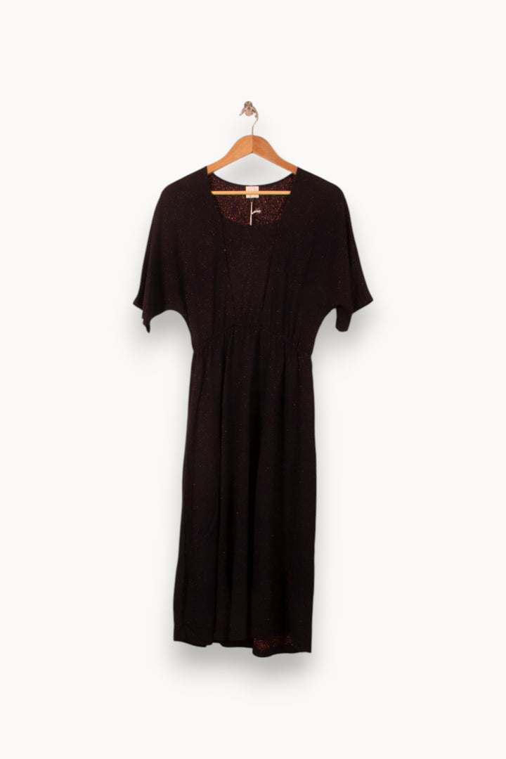 Robe Midi Noire - Taille XS/34 de la marque Des petits hauts | PARAD56100 - Vendu par Paradigme - Image 2