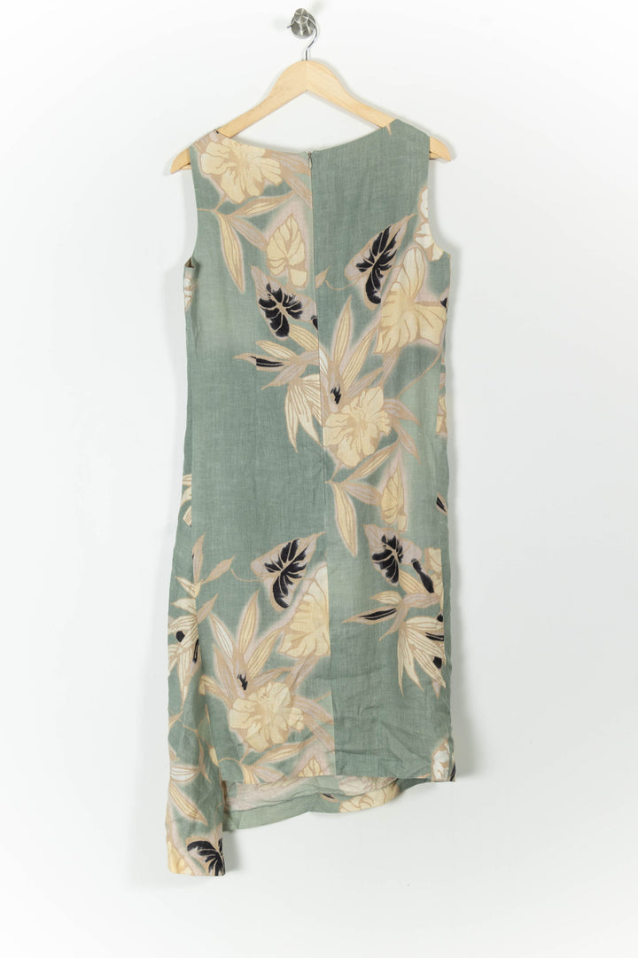 Robe Midi Verte et Beige - Taille XL/42 de la marque ZAPA | PARAD56101 - Vendu par Paradigme - Image 4