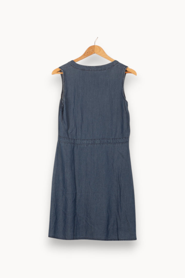 Robe Chemise Bleue - Taille S/36 de la marque La Fée Maraboutée | PARAD56103 - Vendu par Paradigme - Image 4