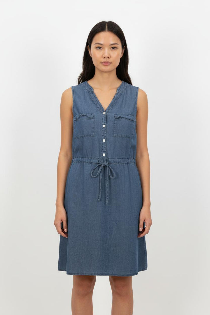 Robe Chemise Bleue - Taille S/36