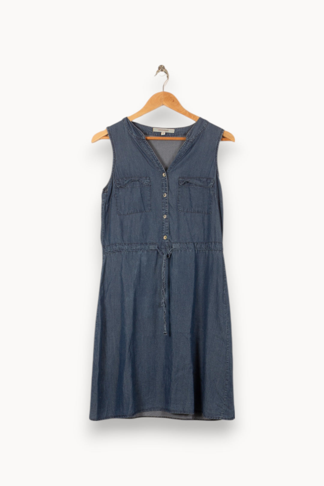 Robe Chemise Bleue - Taille S/36 de la marque La Fée Maraboutée | PARAD56103 - Vendu par Paradigme - Image 2