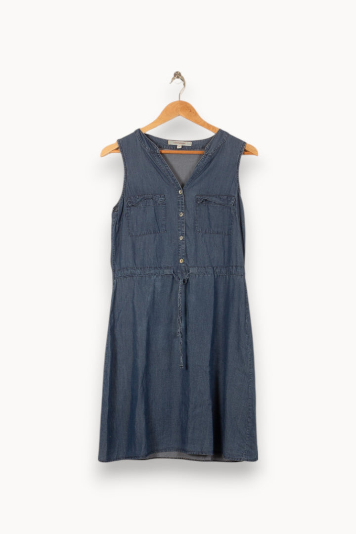 Robe Chemise Bleue - Taille S/36 de la marque La Fée Maraboutée | PARAD56103 - Vendu par Paradigme - Image 2