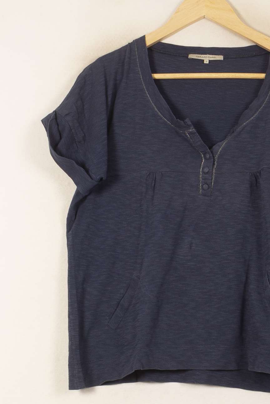 Tunique Bleu - Taille L/40 de la marque Gerard Darel | PARAD56106 - Vendu par Paradigme - Image 3