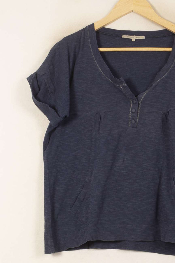 Tunique Bleu - Taille L/40 de la marque Gerard Darel | PARAD56106 - Vendu par Paradigme - Image 3