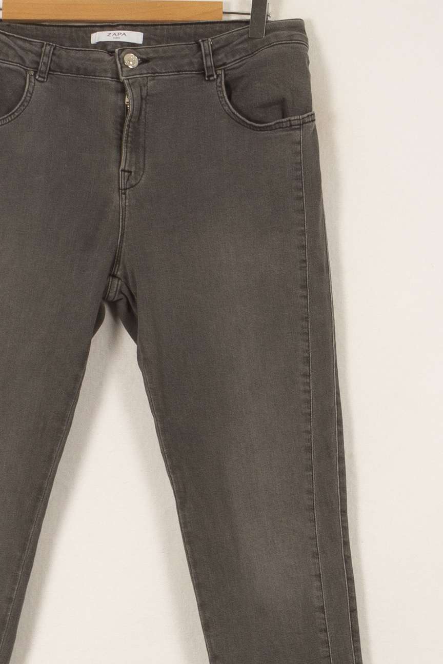 Jean Skinny Gris - Taille XL/42 de la marque ZAPA | PARAD56114 - Vendu par Paradigme - Image 3