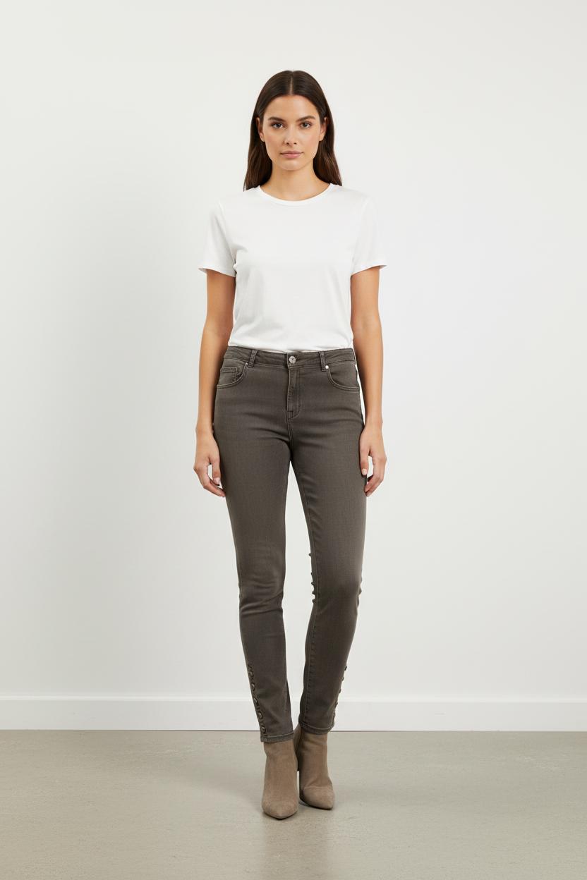Jean Skinny Gris - Taille XL/42