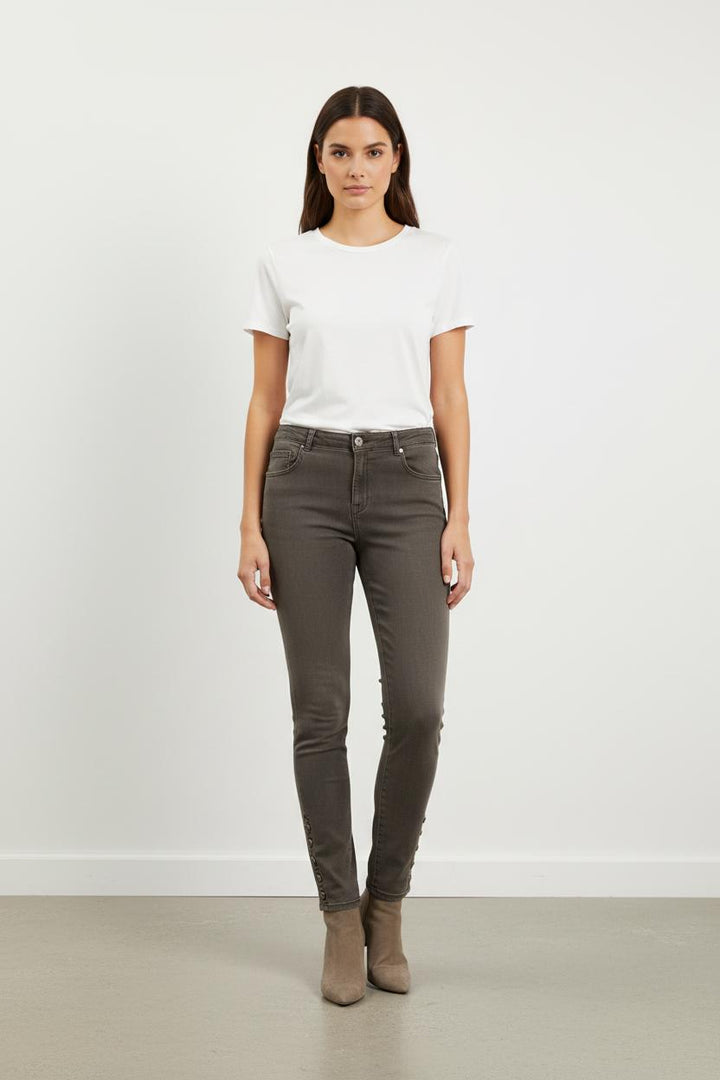 Jean Skinny Gris - Taille XL/42