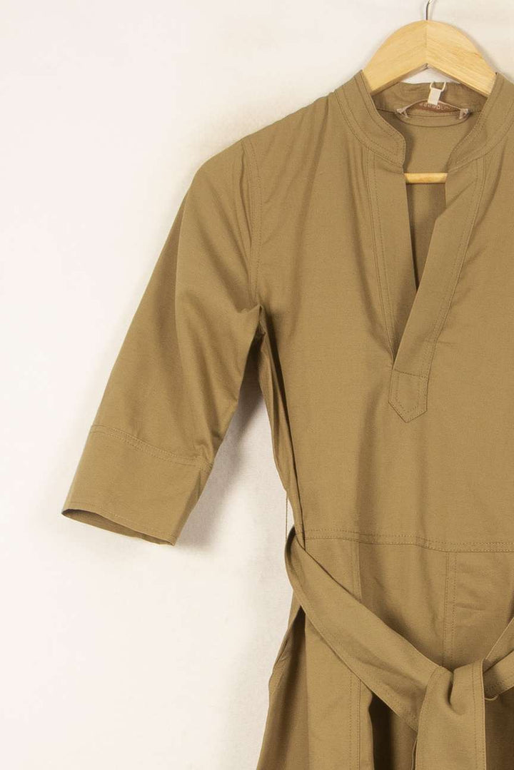 Robe Midi Marron - Taille XS/34 de la marque Vanessa Bruno | PARAD56115 - Vendu par Paradigme - Image 3