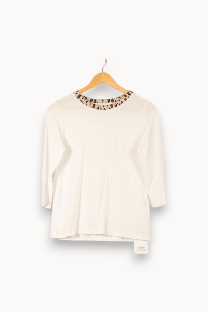 Tee-shirt Blanc - Taille S/36 de la marque Sud express | PARAD56125 - Vendu par Paradigme - Image 2