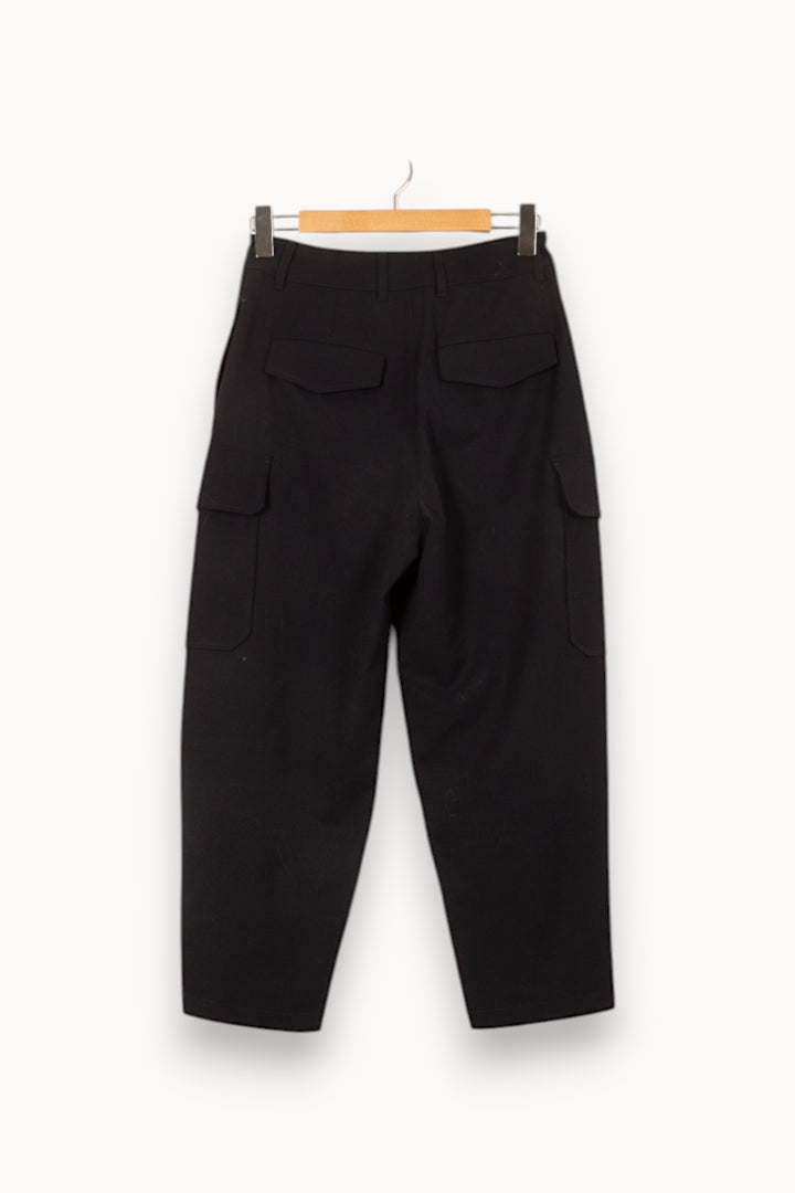 Pantalon Cargo Noir - Taille XS/34 de la marque Weekend Max Mara | PARAD56126 - Vendu par Paradigme - Image 4