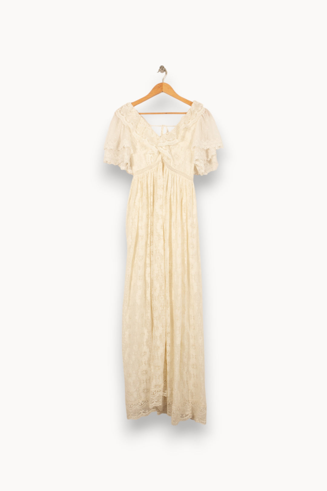 Robe Longue Blanche - Taille S/36 de la marque Louise Misha | PARAD56127 - Vendu par Paradigme - Image 2