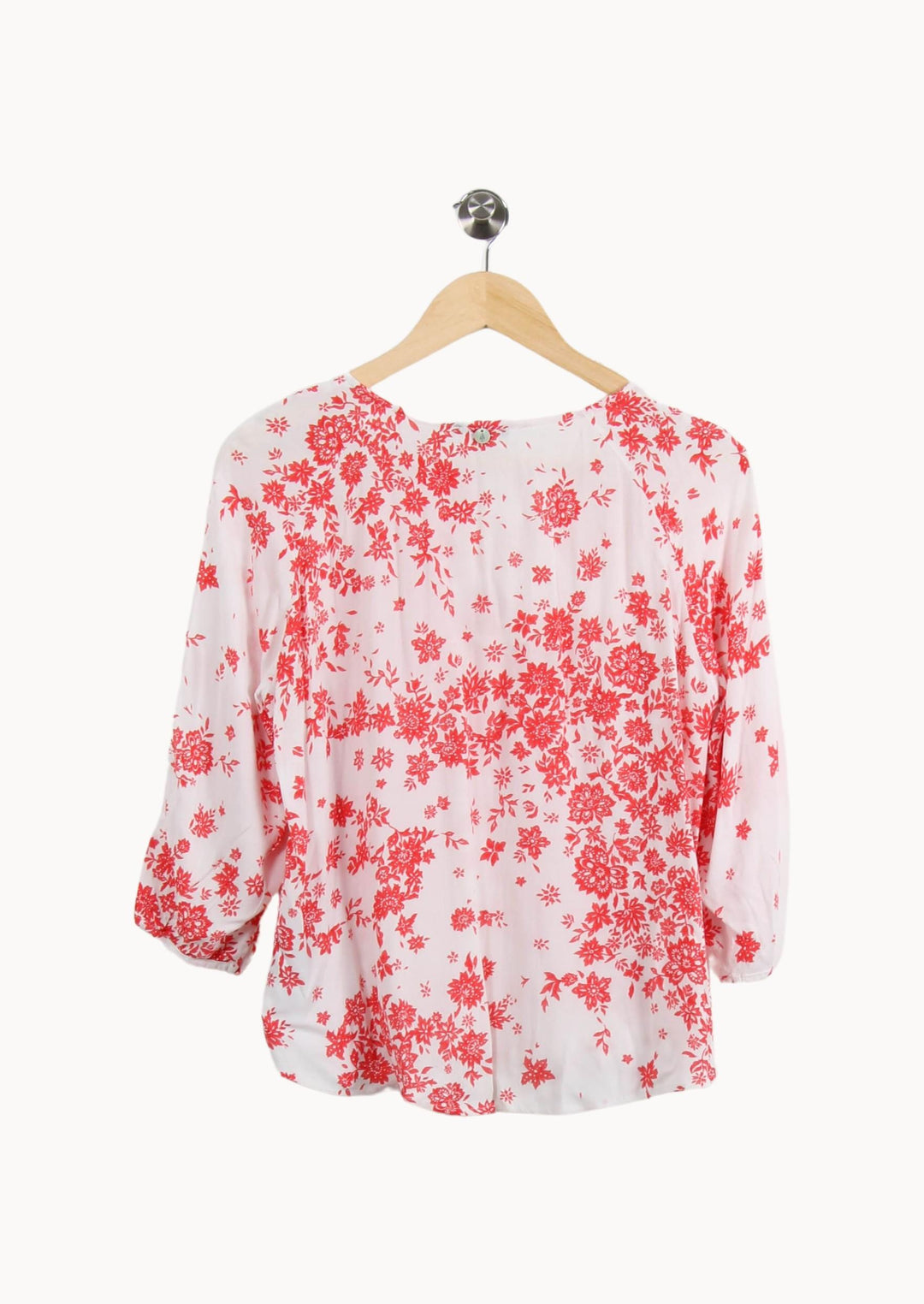 Blouse Blanche et Rouge - Taille M/38 de la marque One Step | PARAD56139 - Vendu par Paradigme - Image 4