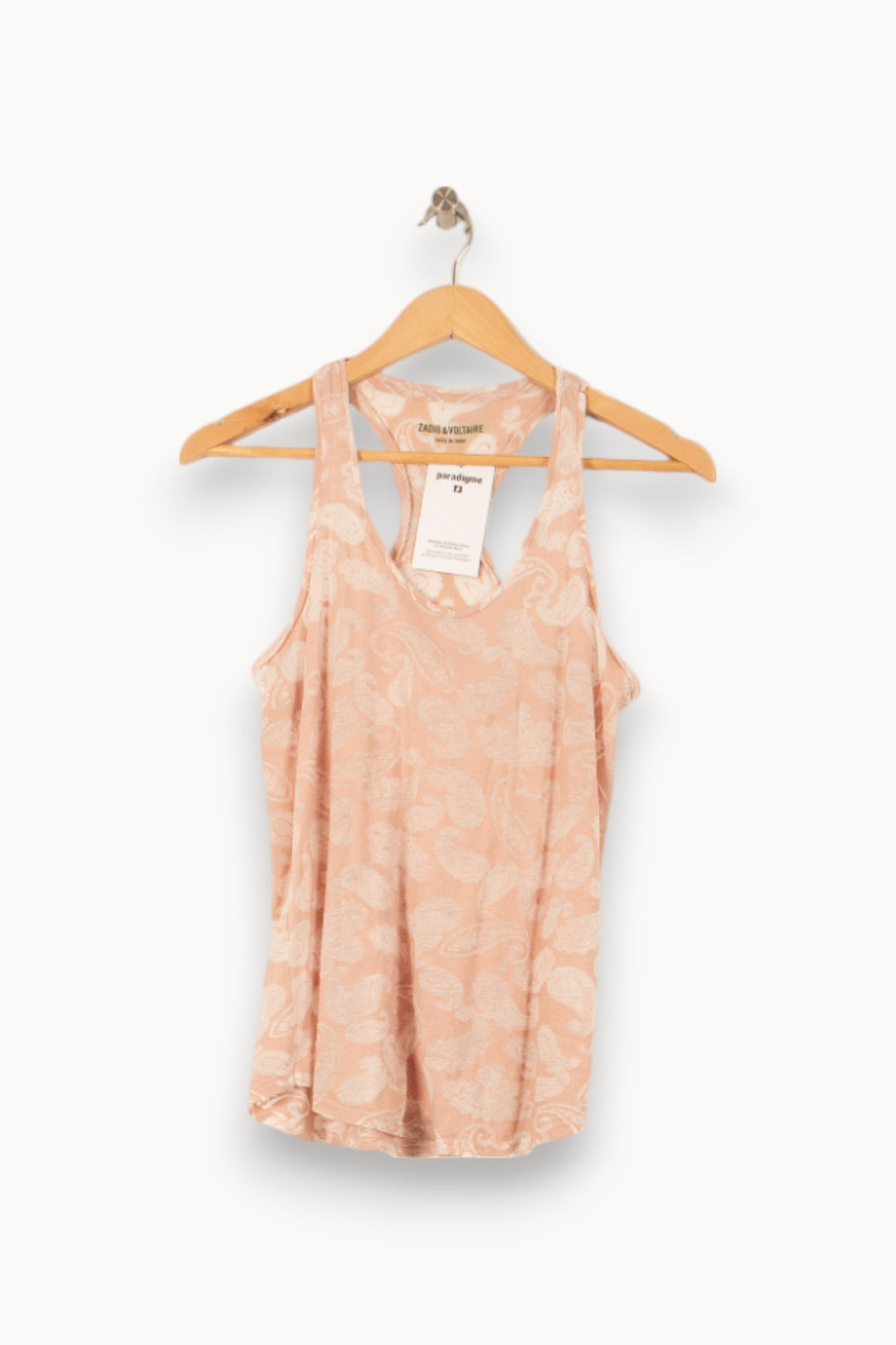 Débardeur Rose - Taille S/36 de la marque Zadig&Voltaire | PARAD56142 - Vendu par Paradigme - Image 2