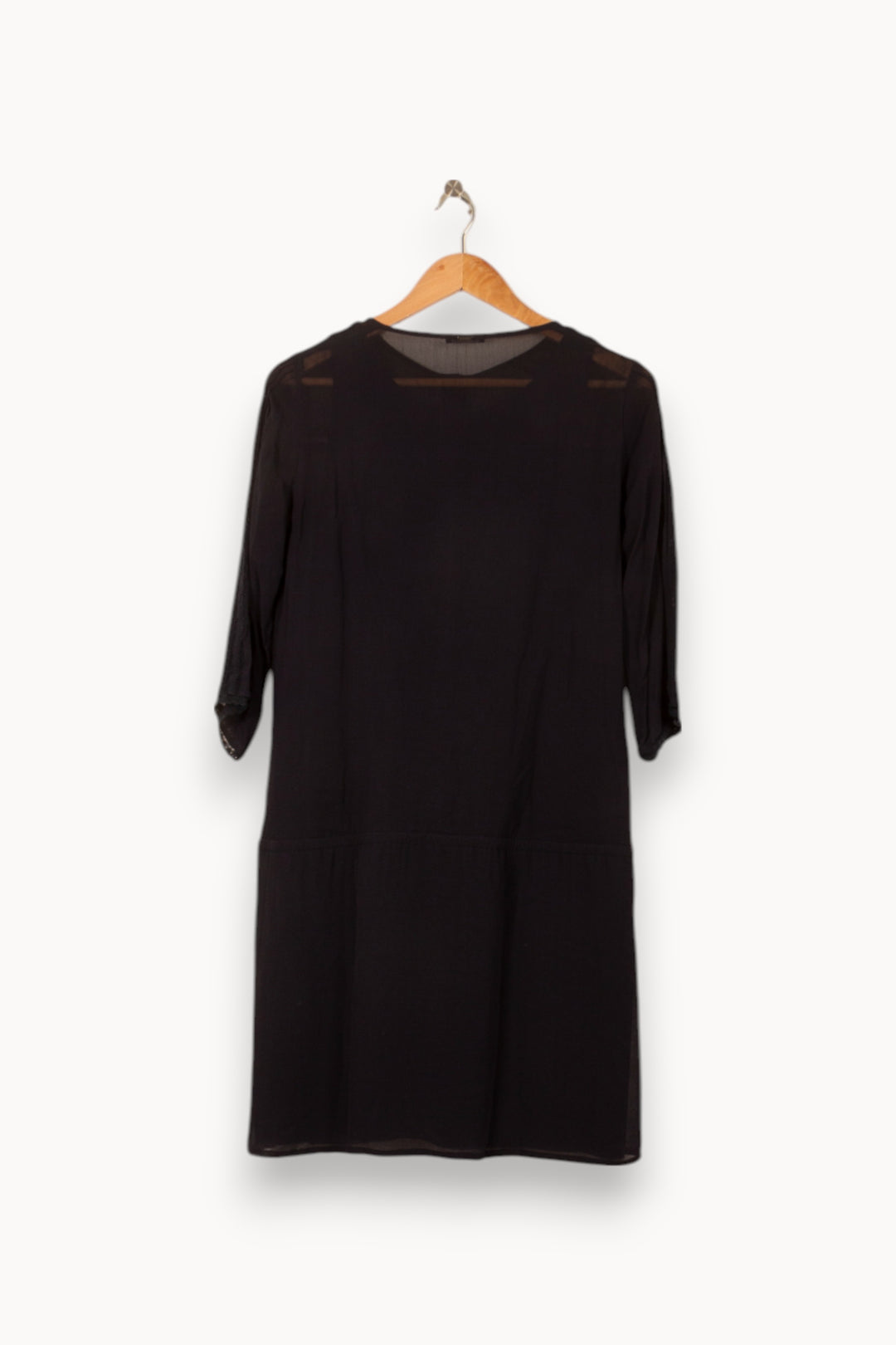 Robe Courte Noire - Taille S/36 de la marque IKKS | PARAD56143 - Vendu par Paradigme - Image 4
