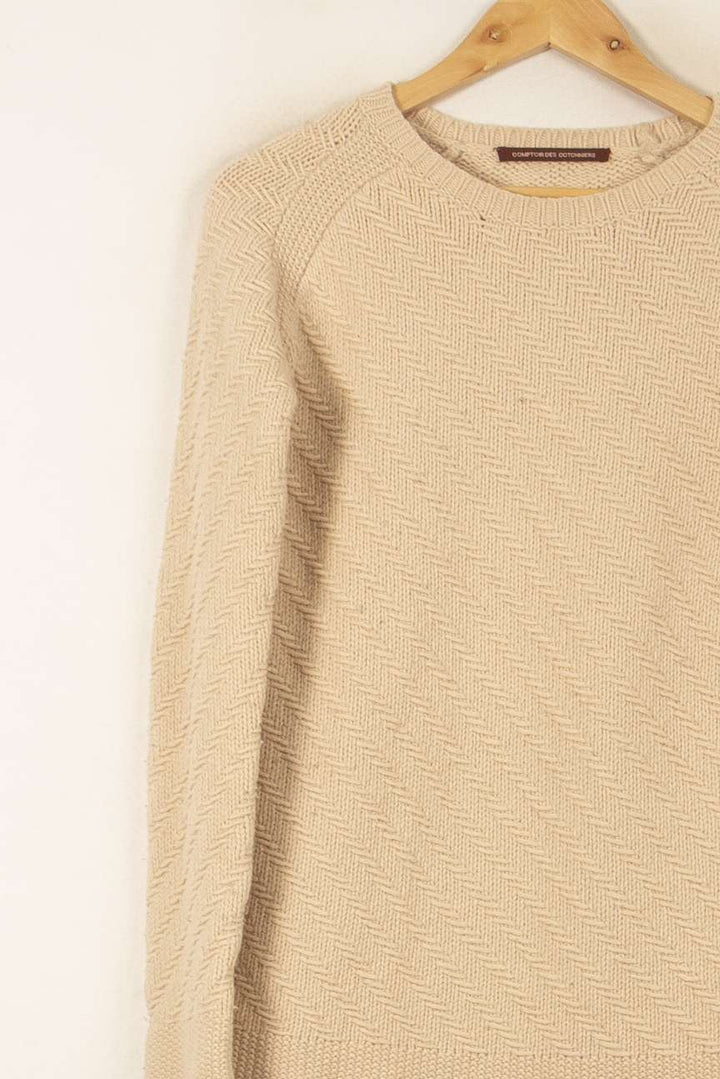 Pull Beige - Taille S/36 de la marque Comptoir des Cotonniers | PARAD56144 - Vendu par Paradigme - Image 3