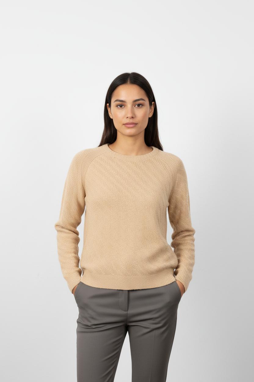 Pull Beige - Taille S/36