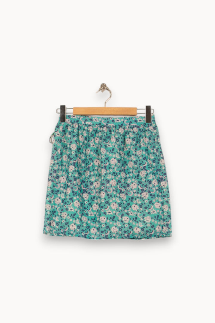 Jupe Fleurie Bleue - Taille S/36 de la marque Louise Misha | PARAD56145 - Vendu par Paradigme - Image 4
