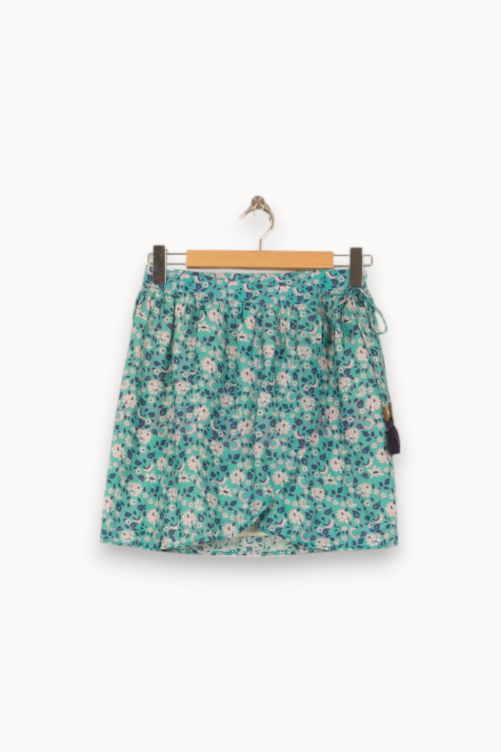 Jupe Fleurie Bleue - Taille S/36 de la marque Louise Misha | PARAD56145 - Vendu par Paradigme - Image 2
