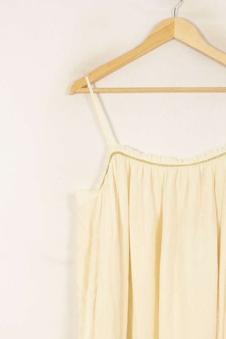 Robe À Bretelles Jaune - Taille M/38 de la marque Louise Misha | PARAD56147 - Vendu par Paradigme - Image 3