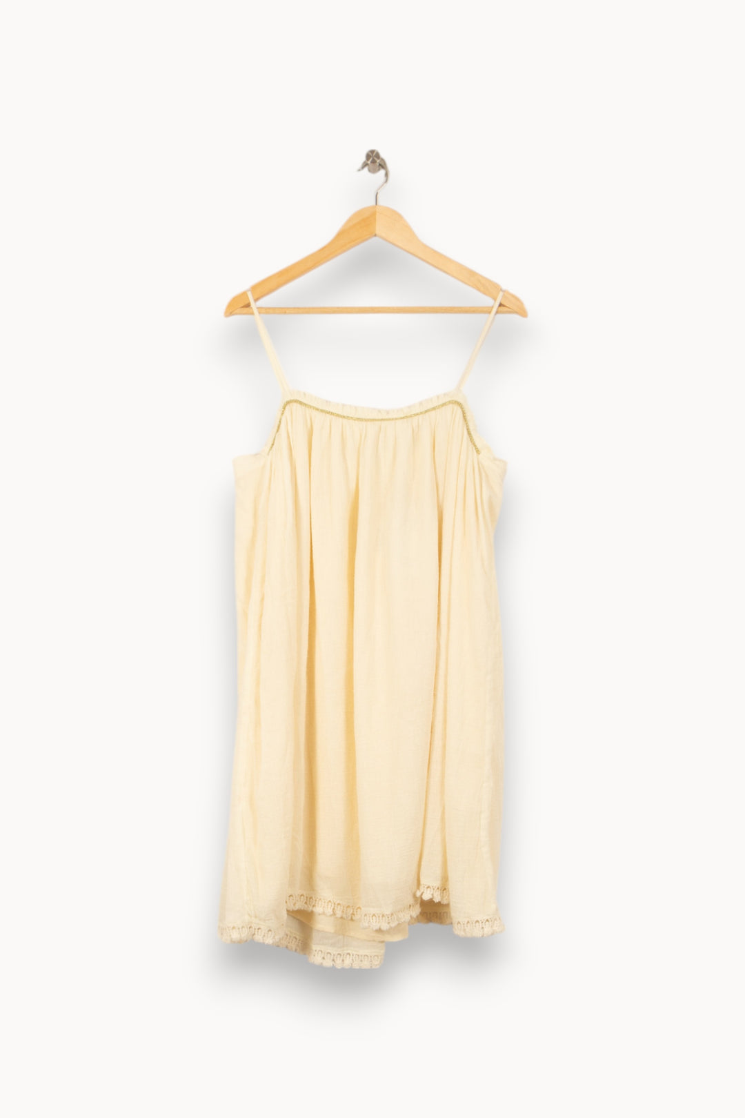 Robe À Bretelles Jaune - Taille M/38 de la marque Louise Misha | PARAD56147 - Vendu par Paradigme - Image 2