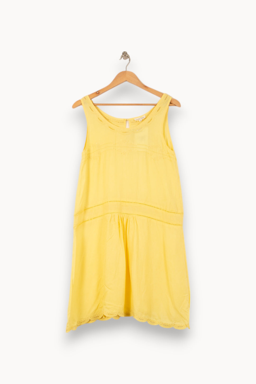 Robe Sans Manches Jaune - Taille S/36 de la marque Louise Misha | PARAD56148 - Vendu par Paradigme - Image 2