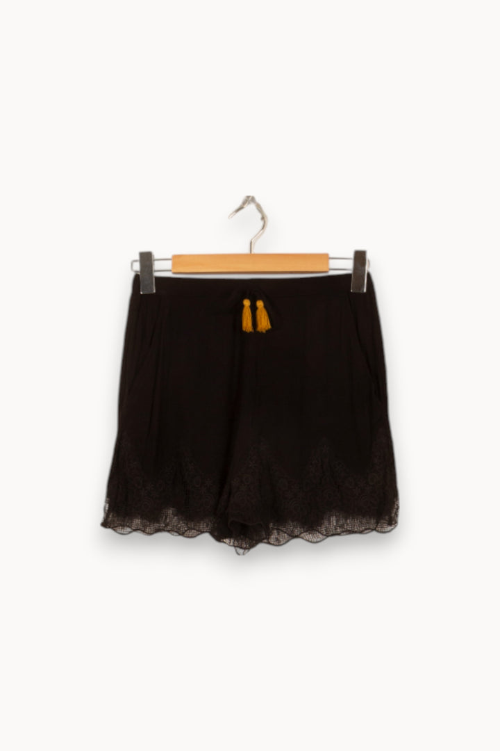 Short Noir - Taille S/36 de la marque Louise Misha | PARAD56156 - Vendu par Paradigme - Image 2
