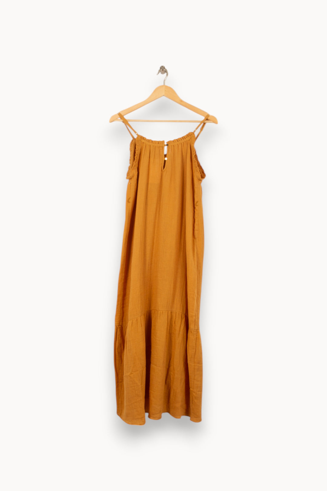 Robe Longue Orange - Taille S/36 de la marque Louise Misha | PARAD56160 - Vendu par Paradigme - Image 4