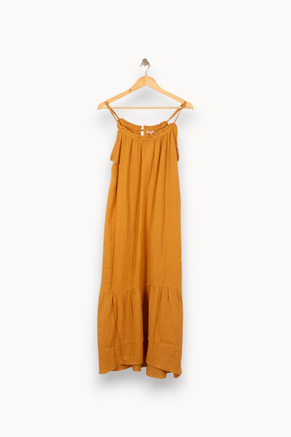 Robe Longue Orange - Taille S/36 de la marque Louise Misha | PARAD56160 - Vendu par Paradigme - Image 2