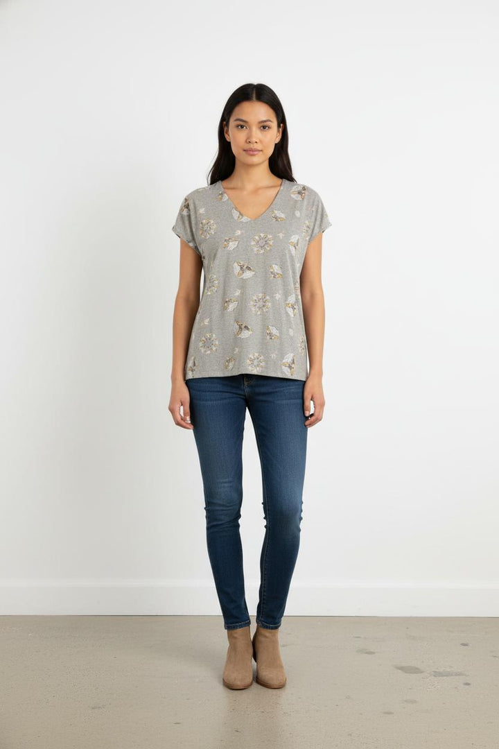 Tee-shirt Gris - Taille M/38
