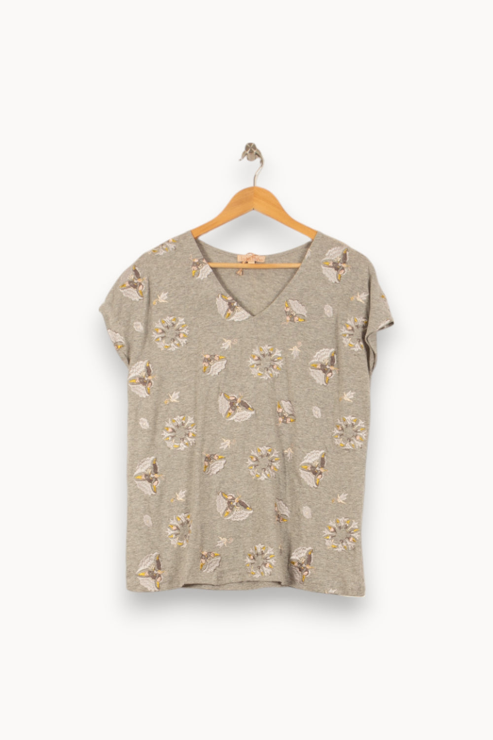 Tee-shirt Gris - Taille M/38 de la marque Louise Misha | PARAD56162 - Vendu par Paradigme - Image 2